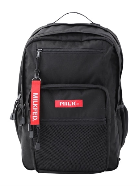 【MILK FED】W ZIP BACKPACK ［定番］RD