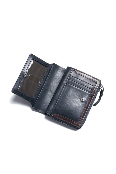 [SECRET SALE] 【ZONALE ORLO LF縦型財布】ネイビー31222