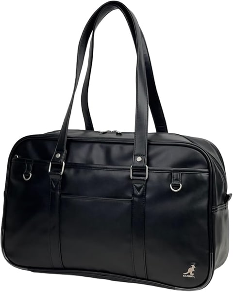 【KANGOL スクバ スクールバッグ 】合皮 通学バッグ BR BE A4 高校生 男女兼用