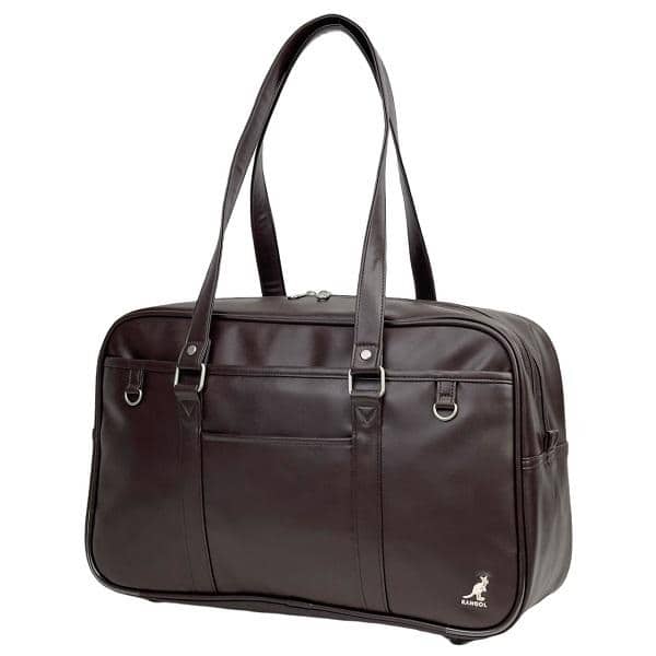 【KANGOL スクバ スクールバッグ 】合皮 通学バッグ BK BEA4 高校生 男女兼用