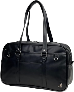 【KANGOL スクバ スクールバッグ 】合皮 通学バッグ BR BE A4 高校生 男女兼用