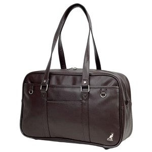 【KANGOL スクバ スクールバッグ 】合皮 通学バッグ BK BEA4 高校生 男女兼用