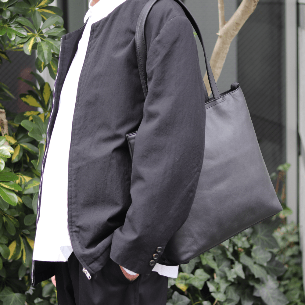 【COMPLETE WORKS】防水レザー×ナイロンシリーズ トートバッグ CWD-033