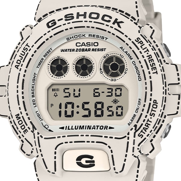 G-SHOCK 「折り紙 (オリガミ)」 モチーフ シリーズ DW-6900RGM-5JR クォーツ メンズ