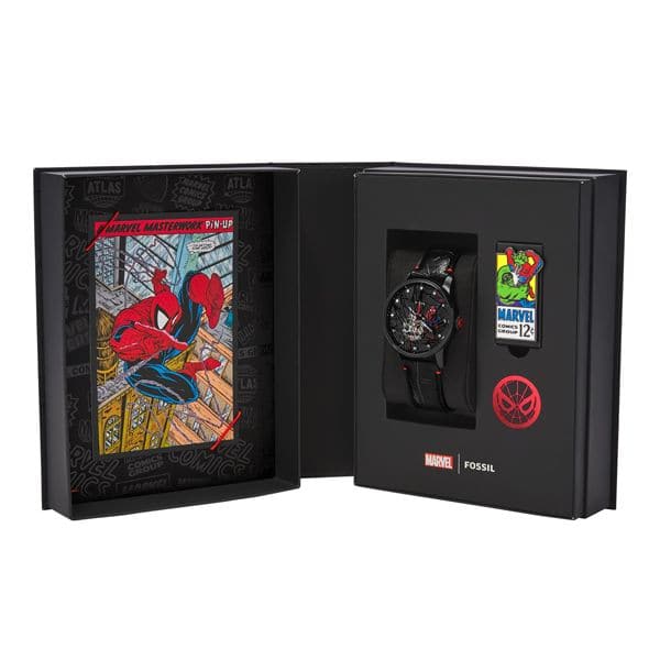 Fossil フォッシル Marvel Spiderman マーベル スパイダーマン コラボレーションモデル LE1247SET 自動巻 メンズ