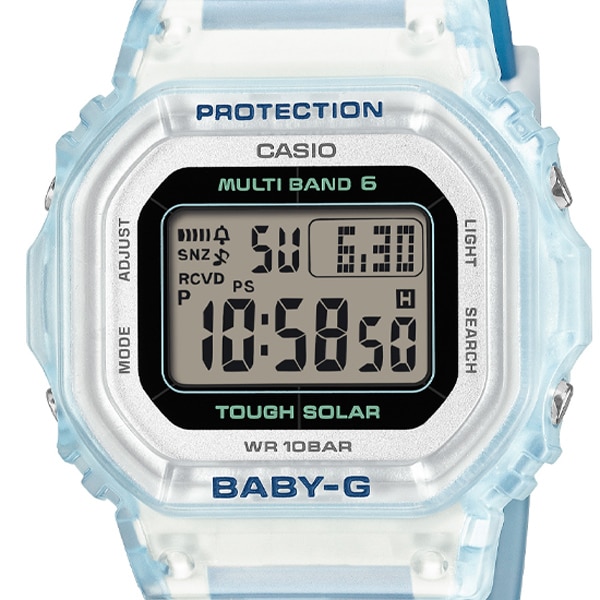 【BABY-G】 Love The Sea And The Earth 「ICERC Japan」コラボレーションモデル 2026 BGD-5650K-2JR イルカ 電波ソーラー レディース