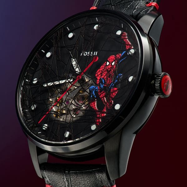 Fossil フォッシル Marvel Spiderman マーベル スパイダーマン コラボレーションモデル LE1247SET 自動巻 メンズ