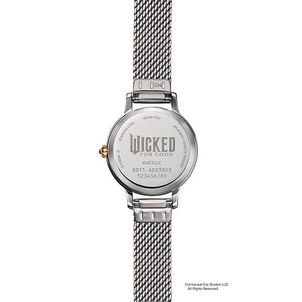 wicca ソーラーテック UNIVERSAL 限定モデル 映画『ウィキッド 永遠の約束』 KH4-912-21 「グリンダ」モデル レディース　シルバー