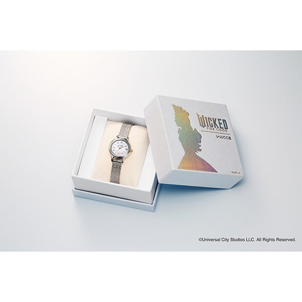 wicca ソーラーテック UNIVERSAL 限定モデル 映画『ウィキッド 永遠の約束』 KH4-912-21 「グリンダ」モデル レディース　シルバー