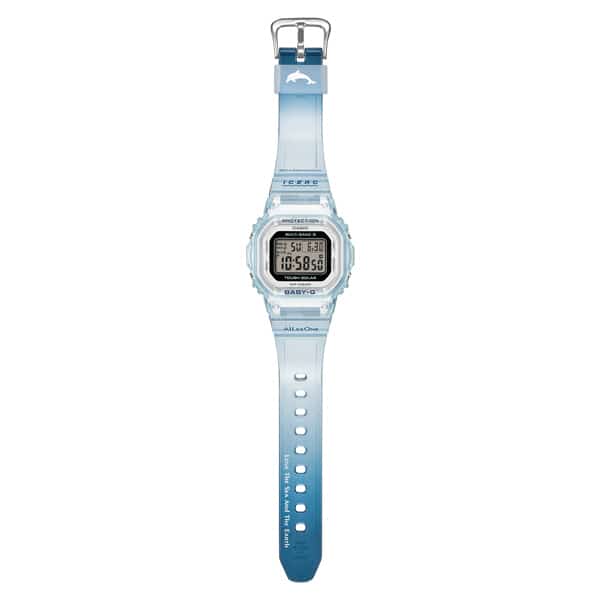 【BABY-G】 Love The Sea And The Earth 「ICERC Japan」コラボレーションモデル 2026 BGD-5650K-2JR イルカ 電波ソーラー レディース