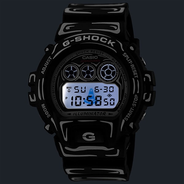 G-SHOCK Joshua Vides ジョシュア・ヴィーダス コラボレーションモデル DW-6900JV-1JR クォーツ メンズ　ブラック