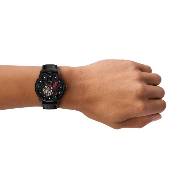 Fossil フォッシル Marvel Spiderman マーベル スパイダーマン コラボレーションモデル LE1247SET 自動巻 メンズ