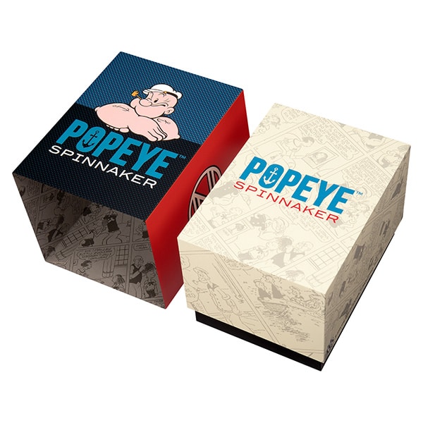 SPINNAKER スピニカー CHALLENGER AUTOMATIC POPEYE ANCHOR ARMS LIMITED EDITION チャレンジャー オートマティック ポパイ アンカー アームズ リミテッド エディション SP-5163-02 自動巻 メンズ