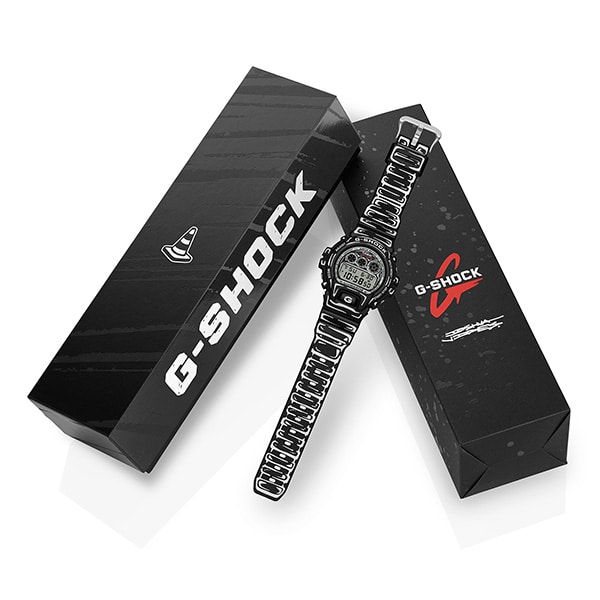 G-SHOCK Joshua Vides ジョシュア・ヴィーダス コラボレーションモデル DW-6900JV-1JR クォーツ メンズ　ブラック