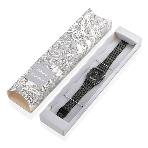 CASIO カシオ クラシック リバティ コラボレーションモデル AQ-230EBLT-1AJR アナデジ クォーツ ユニセックス　ブラック