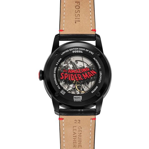 Fossil フォッシル Marvel Spiderman マーベル スパイダーマン コラボレーションモデル LE1247SET 自動巻 メンズ