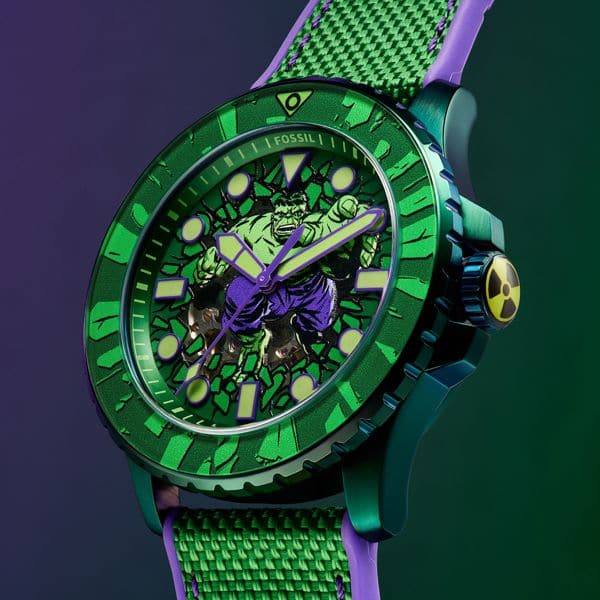 Fossil フォッシル Marvel Hulk マーベル ハルク コラボレーションモデル LE1246SET 自動巻 メンズ