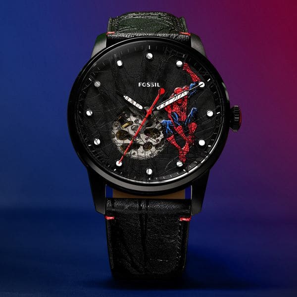 Fossil フォッシル Marvel Spiderman マーベル スパイダーマン コラボレーションモデル LE1247SET 自動巻 メンズ