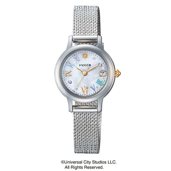 wicca ソーラーテック UNIVERSAL 限定モデル 映画『ウィキッド 永遠の約束』 KH4-912-21 「グリンダ」モデル レディース　シルバー