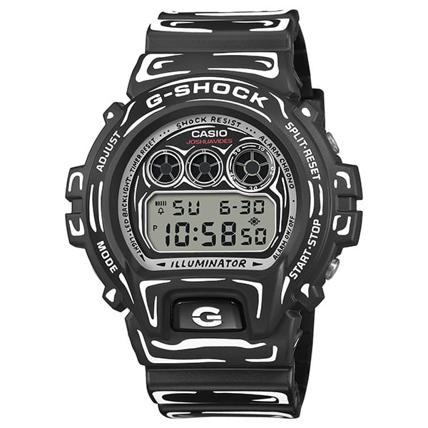 G-SHOCK Joshua Vides ジョシュア・ヴィーダス コラボレーションモデル DW-6900JV-1JR クォーツ メンズ　ブラック