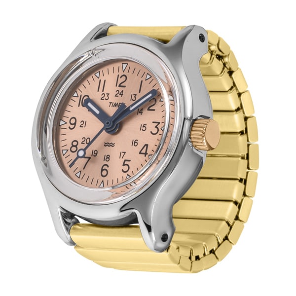 TIMEX タイメックス Camper Ring Watch キャンパー リングウォッチ TW2Y78000 クォーツ ユニセックス　ゴールド