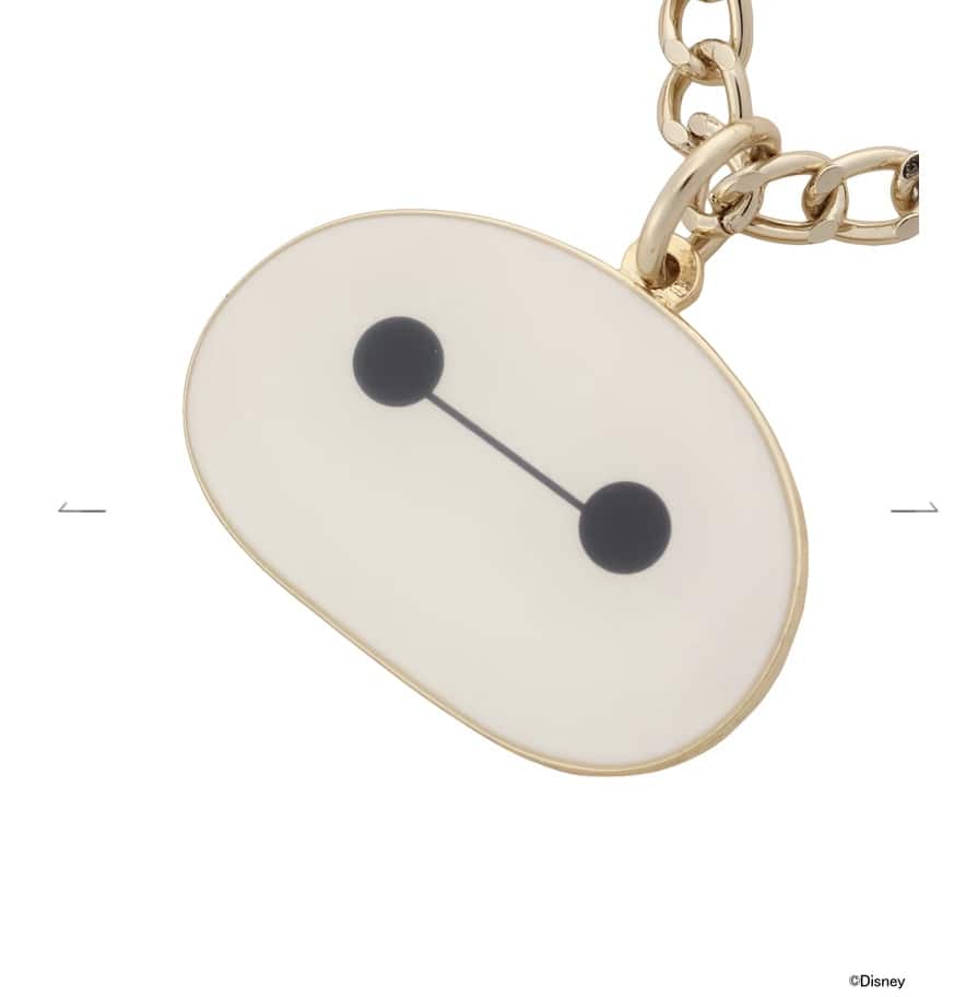 「ベイマックス」コレクション バッグチャーム ホワイト