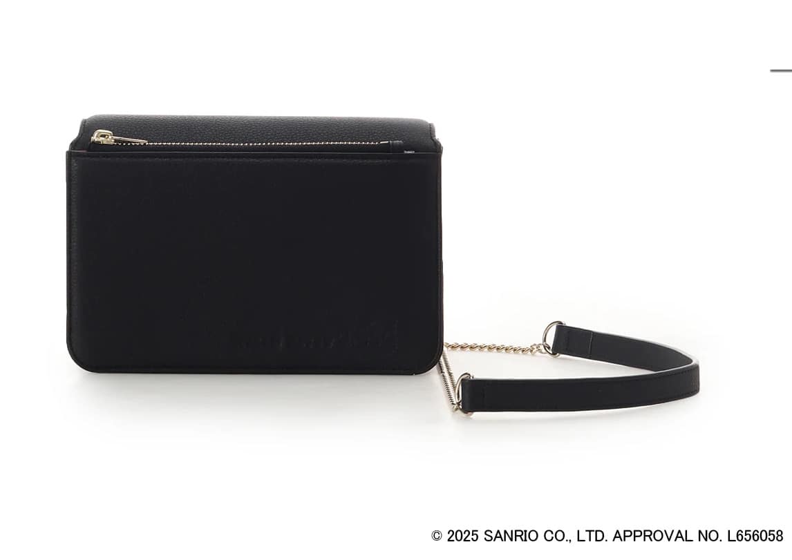 「ハローキティ」コレクション ショルダーバッグ(ブラック)