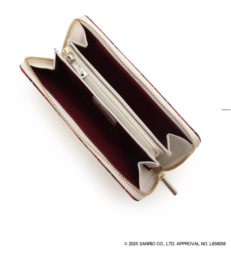 「ハローキティ」コレクション 長財布(オフホワイト)