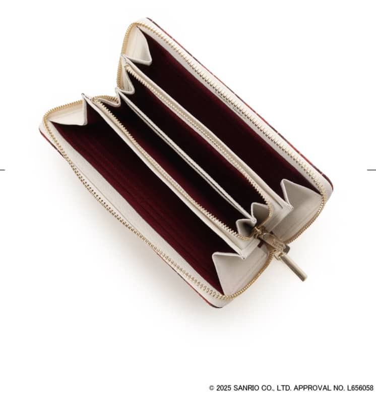 「ハローキティ」コレクション 長財布(オフホワイト)