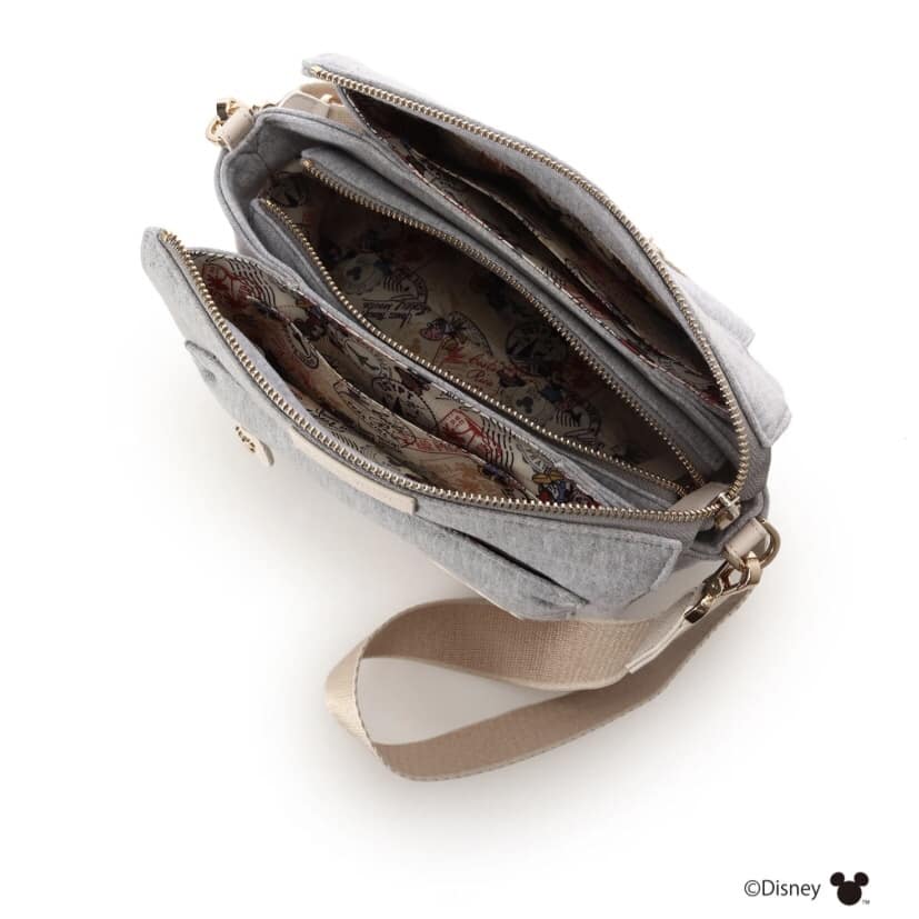 「ミッキー＆ミニー」TRAVELコレクション ショルダーバッグ　ミニー