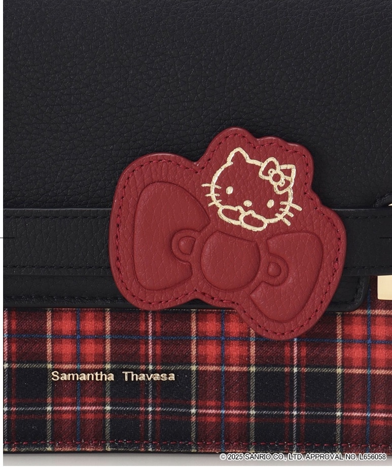 「ハローキティ」コレクション ショルダーバッグ(ブラック)