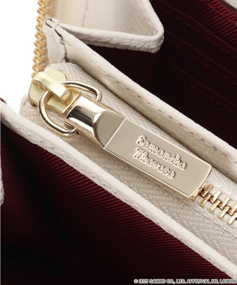 「ハローキティ」コレクション 長財布(オフホワイト)