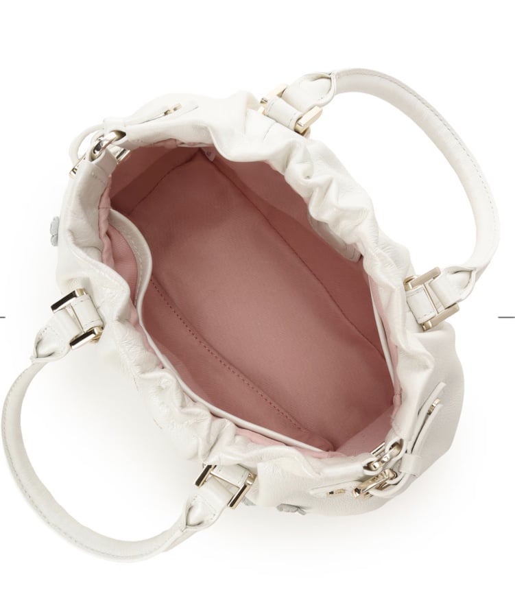  [Holiday Collection]フラワーデザイン サマンサ ルプリュ・ミニョン ハンドバッグ ミニサイズ