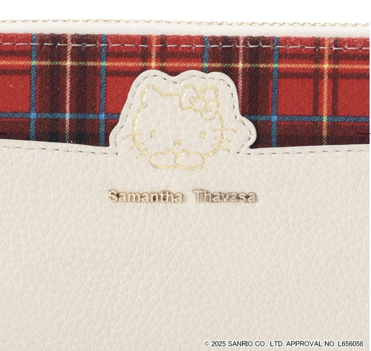 「ハローキティ」コレクション 長財布(オフホワイト)