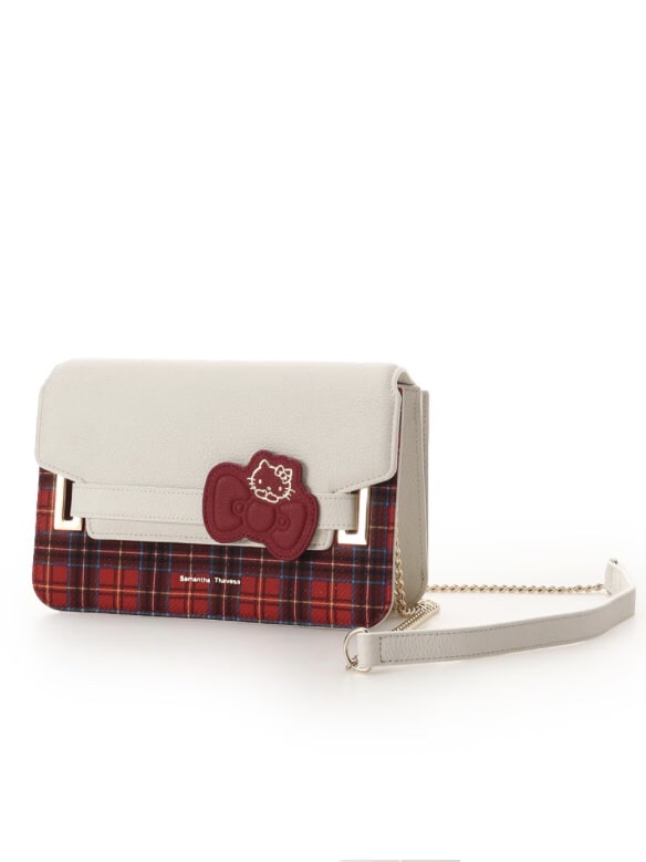 「ハローキティ」コレクション ショルダーバッグ(オフホワイト)