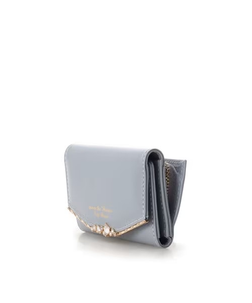 ハートジュエルバー キーケース ダルブルー 0