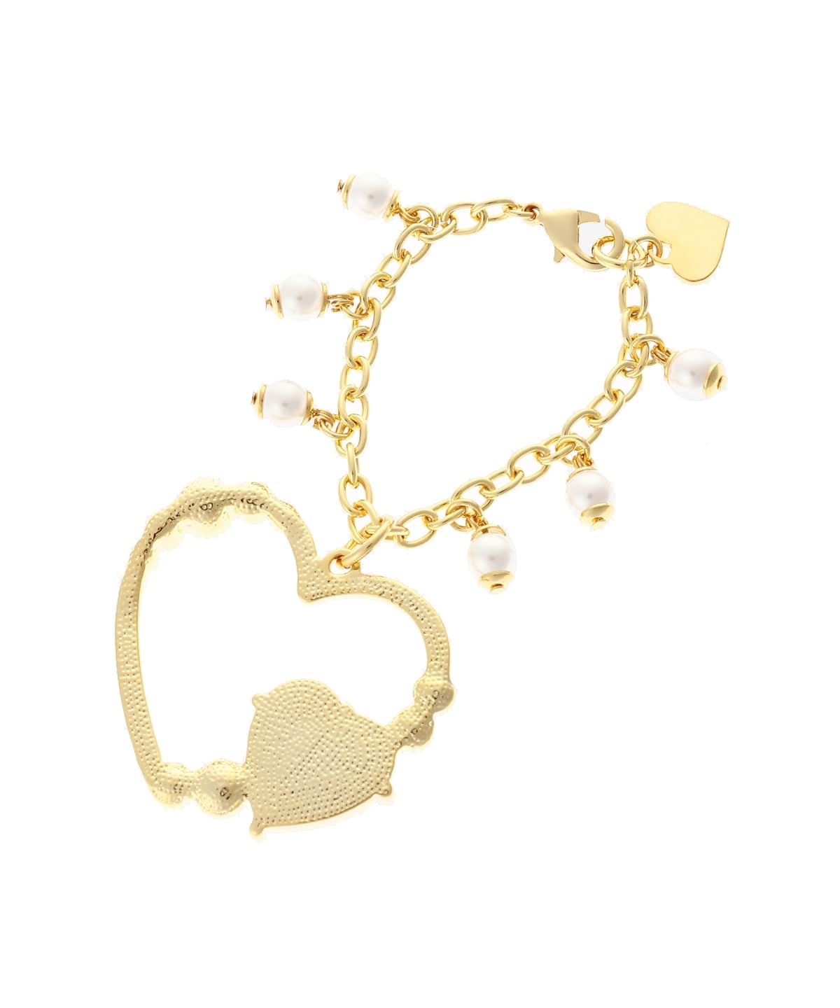 カラーハートバッグチャーム レッド 00