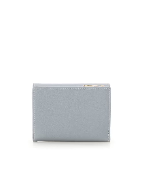 ハートジュエルバー 折財布 ダルブルー 0