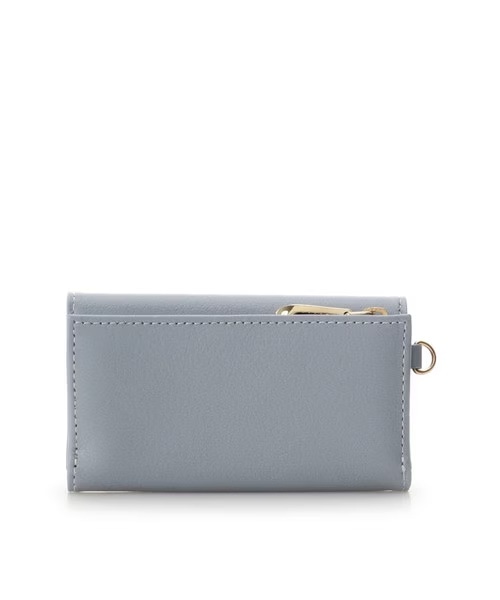 ハートジュエルバー キーケース ダルブルー 0