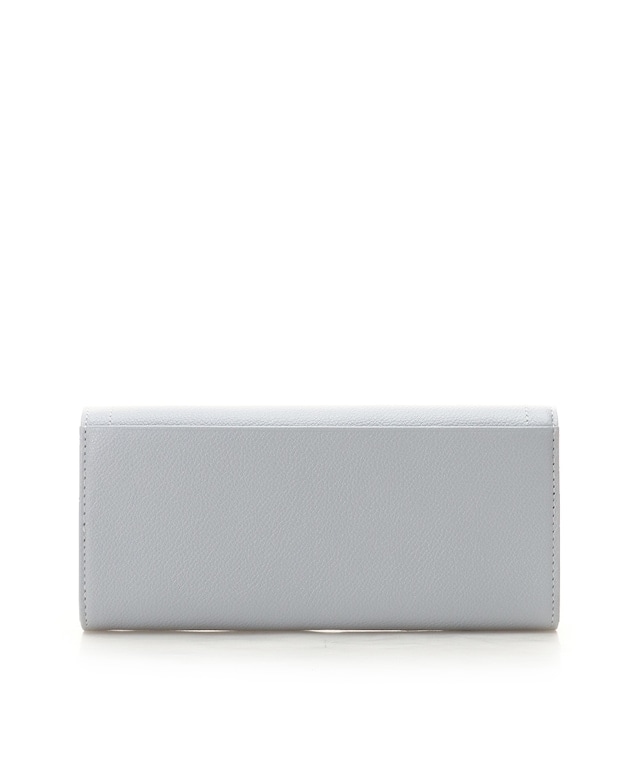 クリアハートビジュー 長財布 ライトブルー 00