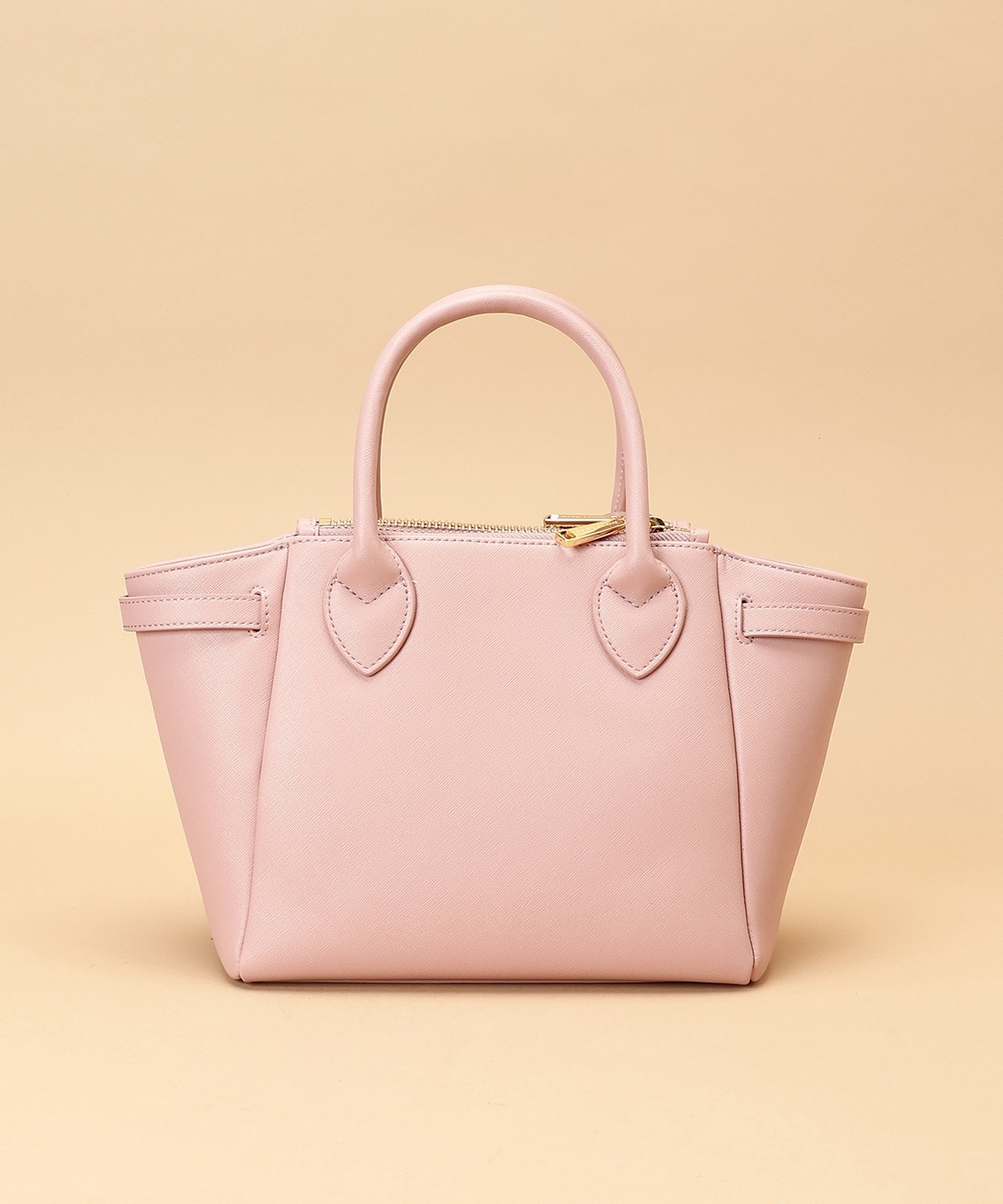 ベルトデザイン サマンサアゼル 中サイズ ピンクベージュ 00