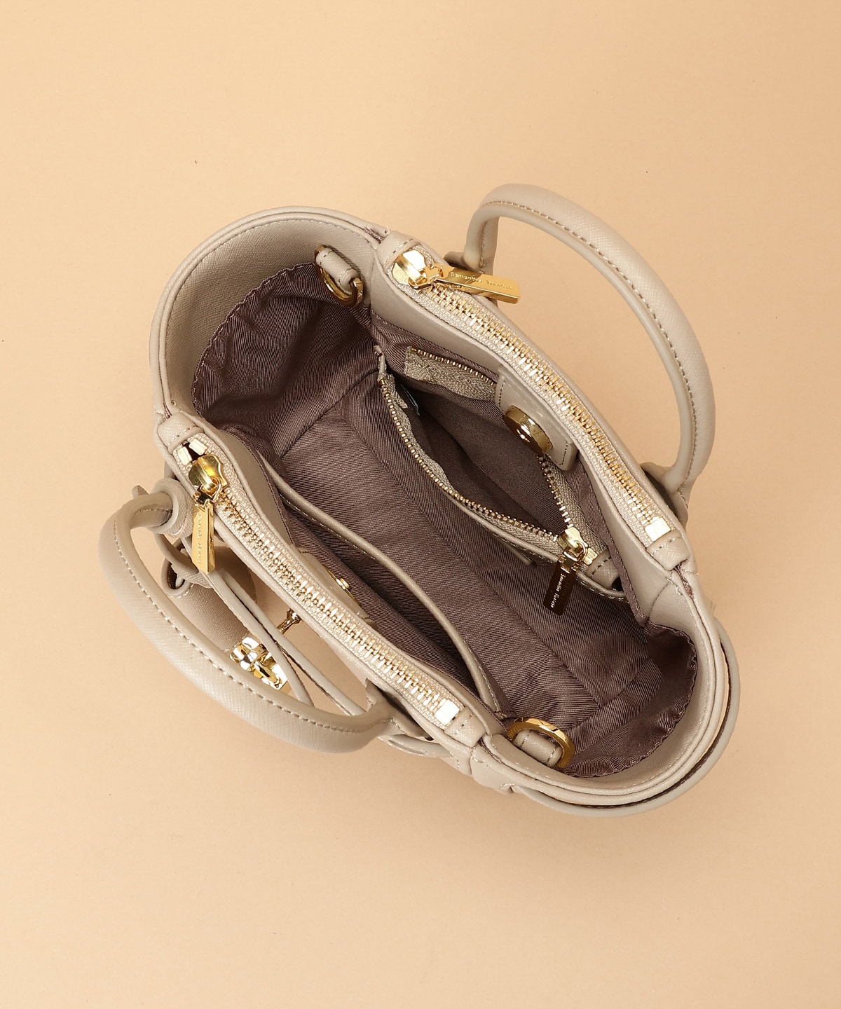 ベルトデザイン サマンサアゼル 小サイズ グレージュ 00