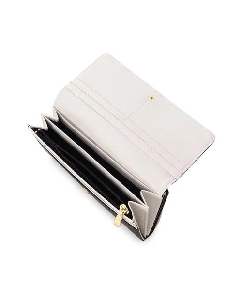 フロントベルト長財布 ブラック 00