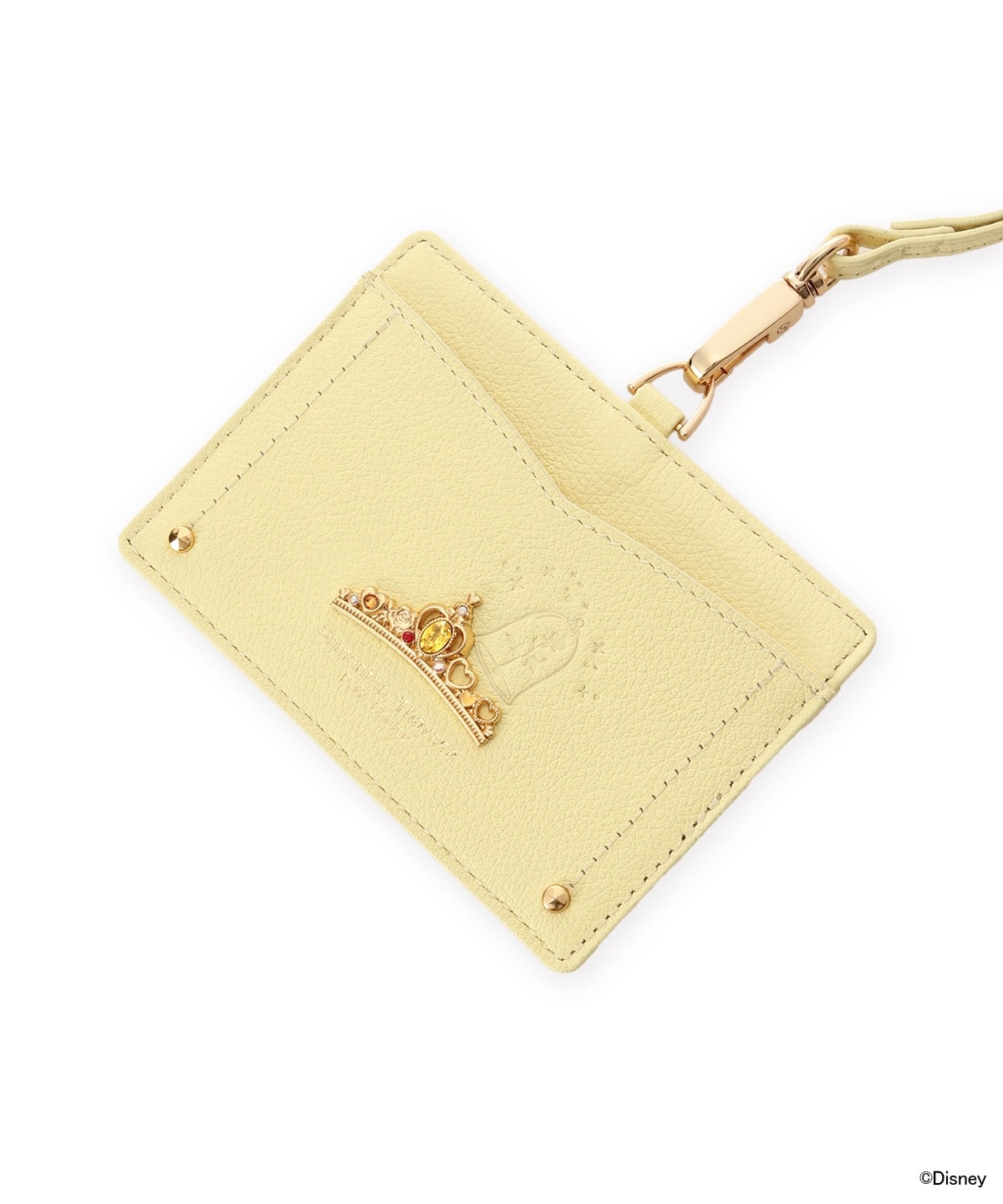 「ディズニープリンセスコレクション」IDケース ベル　イエロー 00
