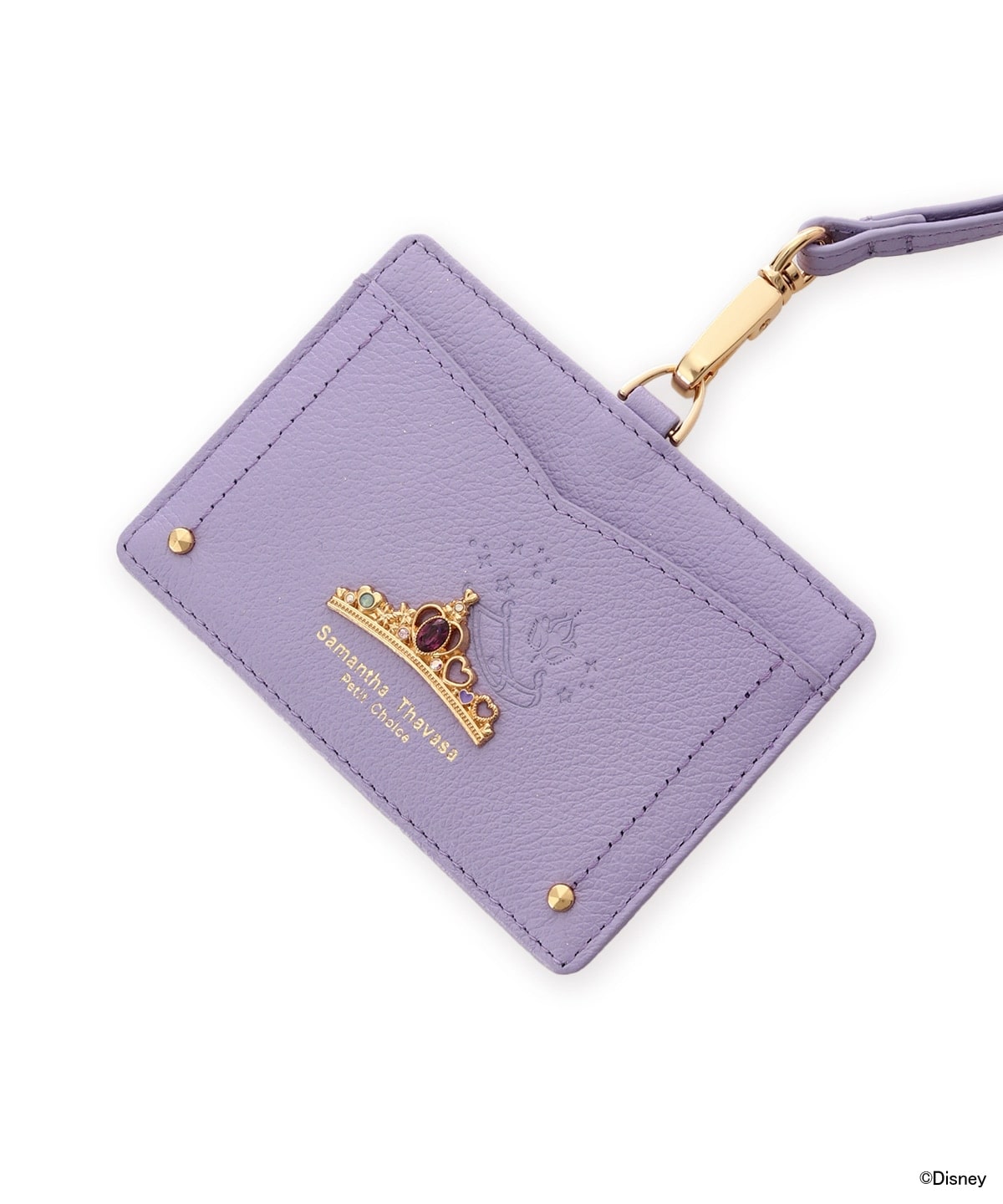 「ディズニープリンセスコレクション」IDケース ジャスミン　ライラック 00