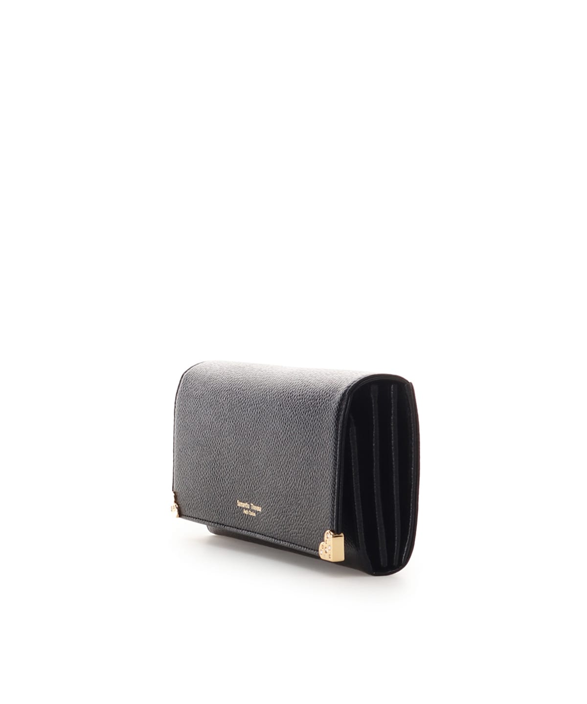 ハート金具 長財布 ブラック 00