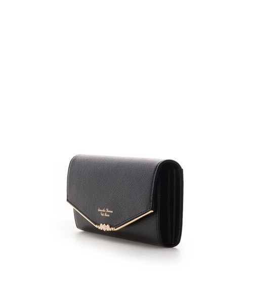 フラワーバー 長財布 ブラック 00