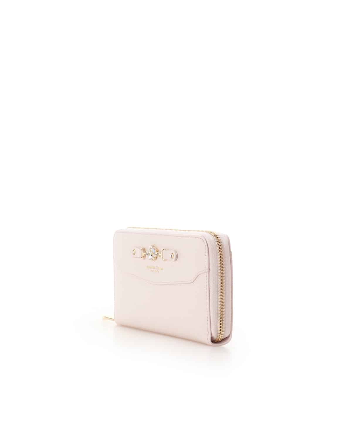 フラワービット 長財布 ピンク 00