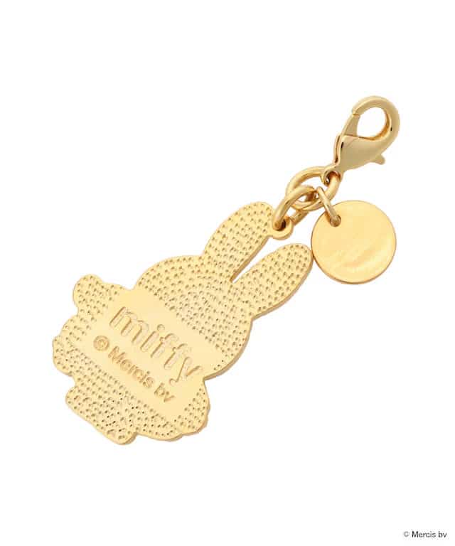 ミッフィーコレクション」ファスナーチャーム(くま)(00 ゴールド