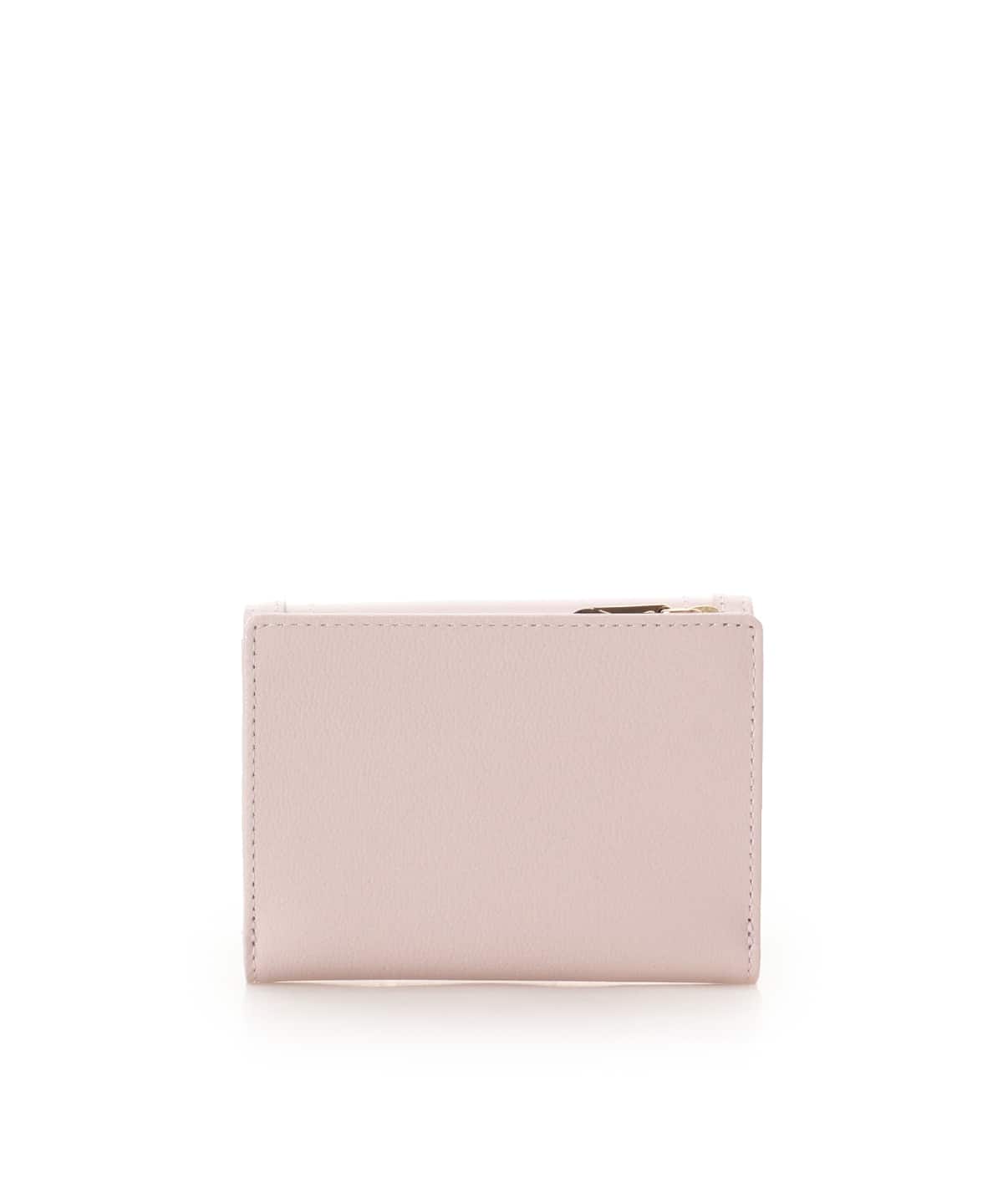 プチハート 折財布 ピンクベージュ 00